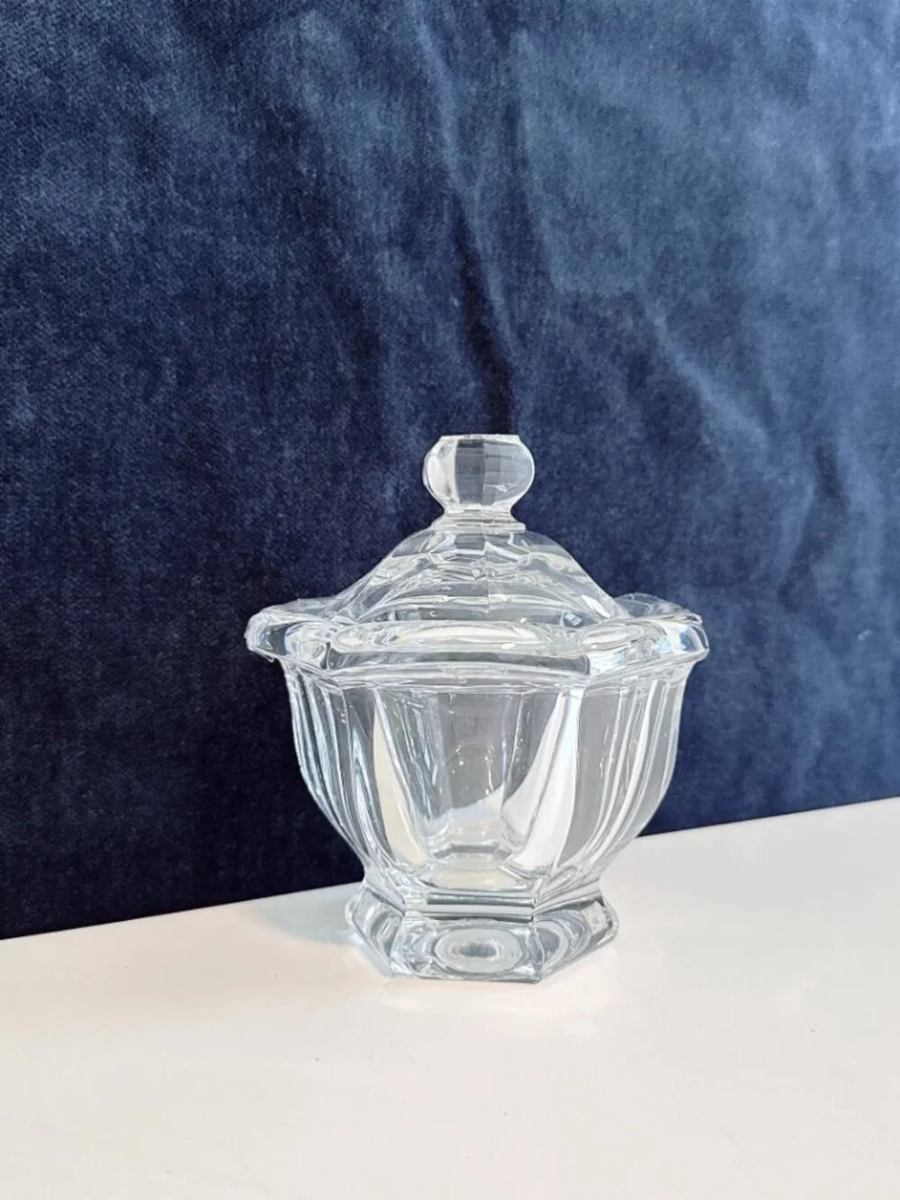 BACCARAT CRYSTAL HARCOURT MISSOURI LIDDED CANDY DISH JAM JAR